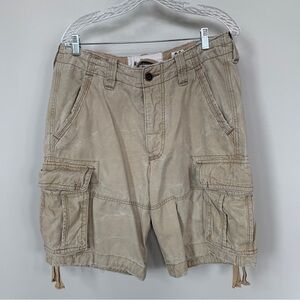 Vintage Abercrombie & Fitch Cargo Shorts Size 33